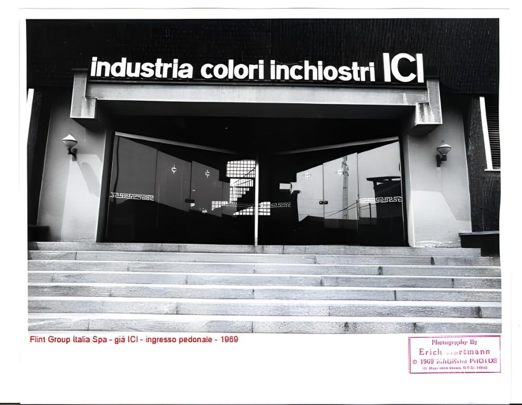 Flint Group ingresso pedonale 1969